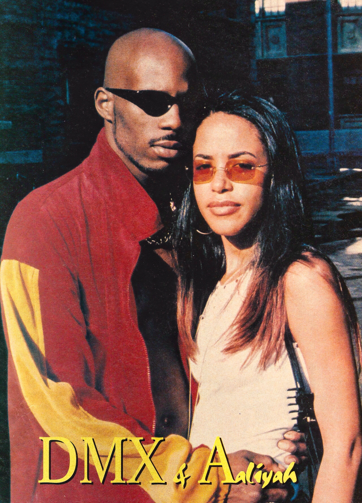 The pair on the set of DMX's music video "What You Want" (2000)